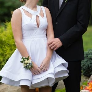 White Homecoming Dress
